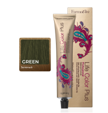 LIFE COLOR PLUS GREEN Стойкая крем-краска для волос 100 ml