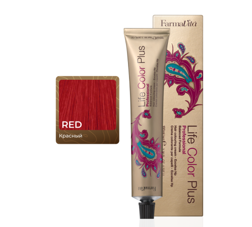 LIFE COLOR PLUS RED Стойкая крем-краска для волос 100 ml