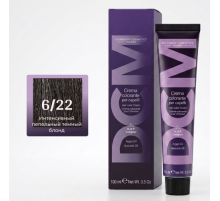 DCM Hair Color Cream HOP Complex 6.22 Перманентный краситель для волос с низким содержанием аммиака 100 ml
